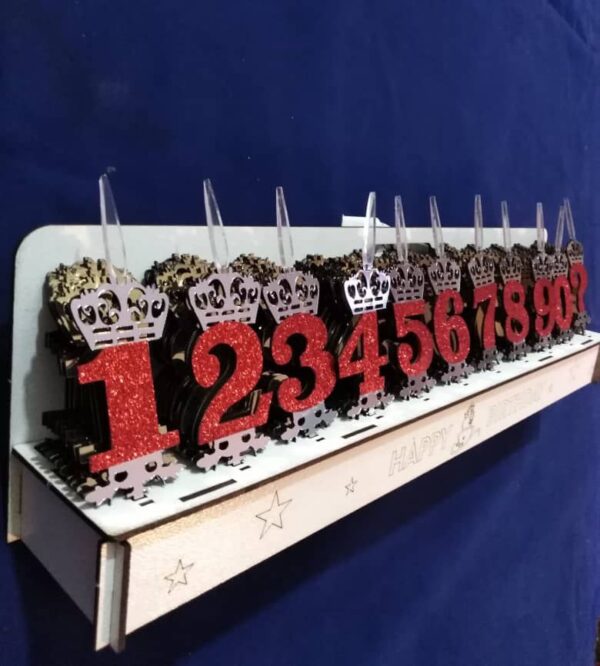 تاپر کیک اعداد