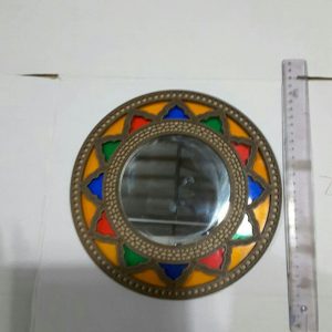 قاب آینه گرد سنتی سایز کوچک