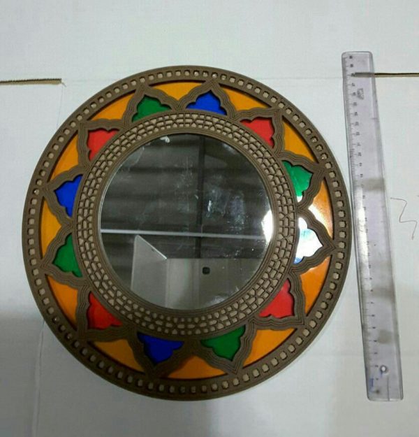 قاب آینه گرد سنتی سایز متوسط