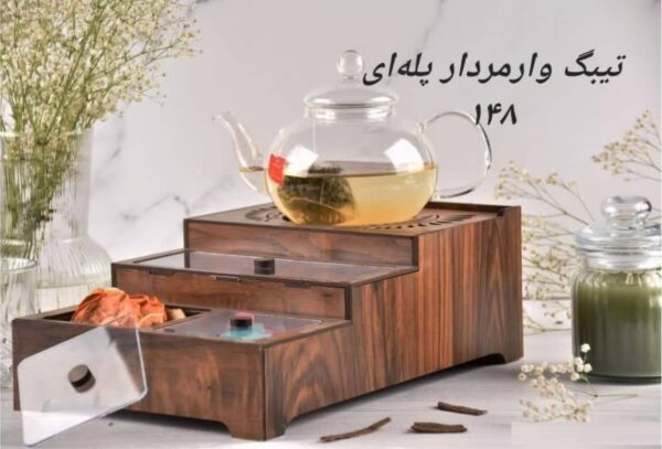 جعبه بسته بندی چای کیسه ای وتیبک وارمردار پله ای