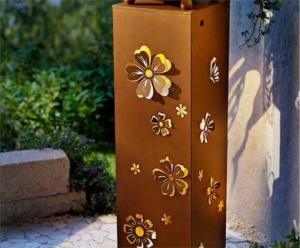 فایل کورل طرح برش لیزری جعبه کادو مکعب ابعاد مختلف