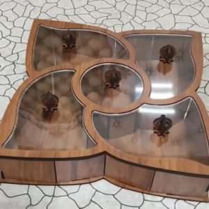 جعبه دمنوش وپذیرایی طرح گل