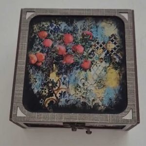 جعبه دمنوش طرح انار